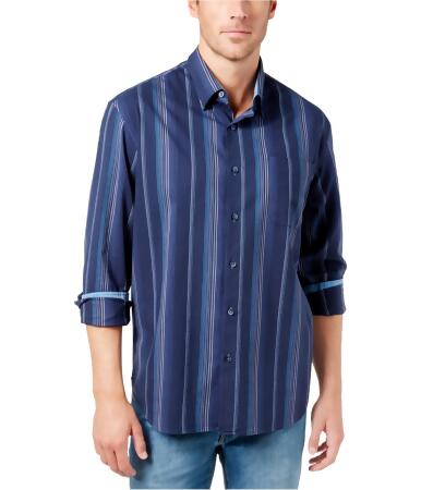 Tommy Bahama Mens Sail Over Stripe Button Up Shirt - S