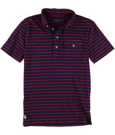 Ralph Lauren Mens Striped Rugby Polo Shirt - M