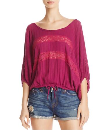 Free People Womens I'm Your Baby Pullover Knit Blouse - S