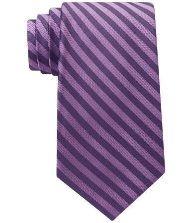 Calvin Klein Mens Stripe Necktie - One Size