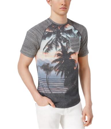 Univibe Mens Palms Graphic T-Shirt - XL