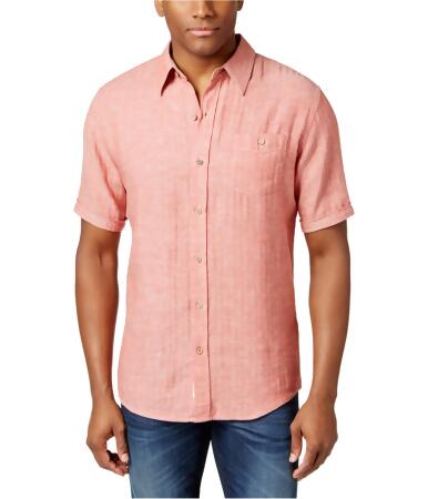 Weatherproof Mens Herringbone Button Up Shirt - 3XL