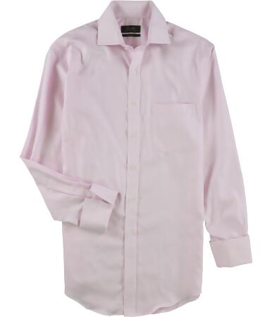 Tasso Elba Mens Non Iron Button Up Dress Shirt - 17 1/2