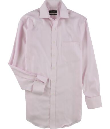 Tasso Elba Mens Non Iron Button Up Dress Shirt - 15