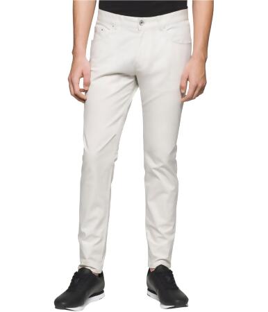Calvin Klein Mens Textured Casual Trousers - 34