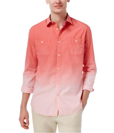 Tommy Hilfiger Mens Burke Fade Button Up Shirt - XL