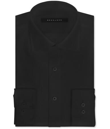 Sean John Mens Tailored Fit Button Up Dress Shirt - 15