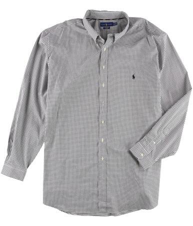 Ralph Lauren Mens Checked Button Up Shirt - 4LT