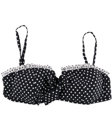 Kenneth Cole Womens Polka Dot Bikini Swim Top - M