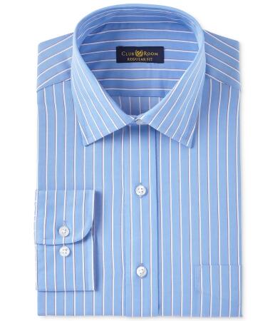 Club Room Mens Wrinkle Resistant Button Up Dress Shirt - 15