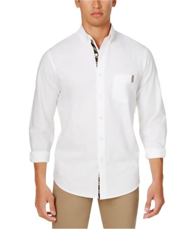 Club Room Mens Classic Fit Solid Button Up Shirt - 3XL