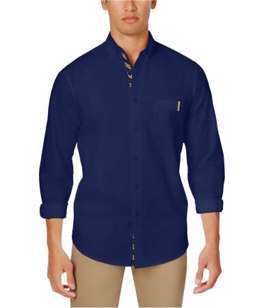 Club Room Mens Classic Fit Solid Button Up Shirt - 3XL