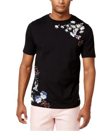 Sean John Mens Floral Graphic T-Shirt - XL