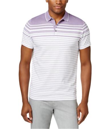 Alfani Mens Striped Rugby Polo Shirt - S