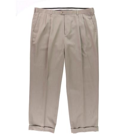 Perry Ellis Mens Heathered Dress Slacks - 40