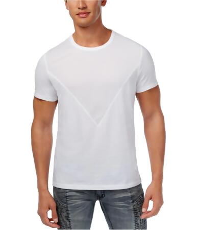 I-n-c Mens Mesh Insert Basic T-Shirt - L