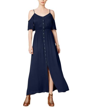 Maison Jules Womens Cold Shoulder A-Line Dress - XXS