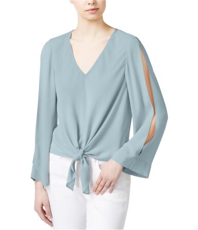 Rachel Roy Womens Tie Front Knit Blouse - XS