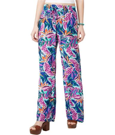 Be Bop Womens Floral Casual Trousers - M