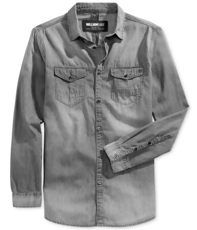 William Rast Mens Branson Button Up Shirt - L