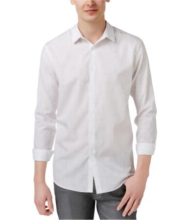 I-n-c Mens Non-Iron Faded Slash Button Up Shirt - 2XL