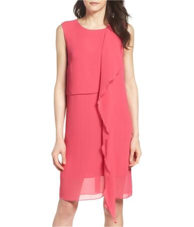 French Connection Womens James Sheer A-Line Dress - 4