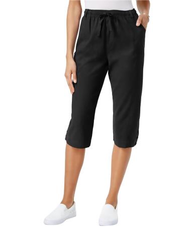 Karen Scott Womens Comfort Waist Casual Cropped Pants - S