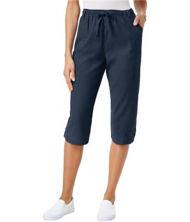 Karen Scott Womens Comfort Waist Casual Cropped Pants - PS