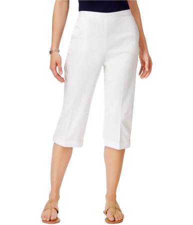 Alfred Dunner Womens Laguna Casual Cropped Pants - 8