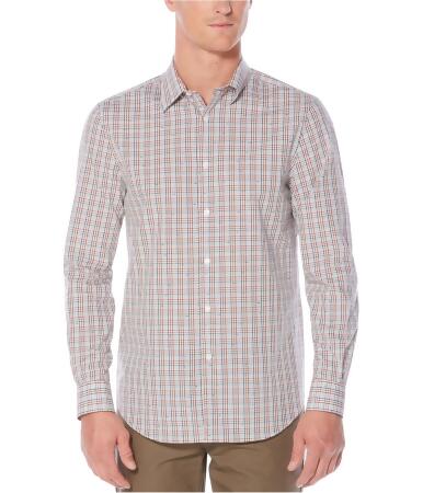 Perry Ellis Mens Edmundo Button Up Shirt - S