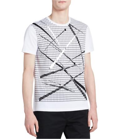 Calvin Klein Mens Optic Graphic T-Shirt - XL