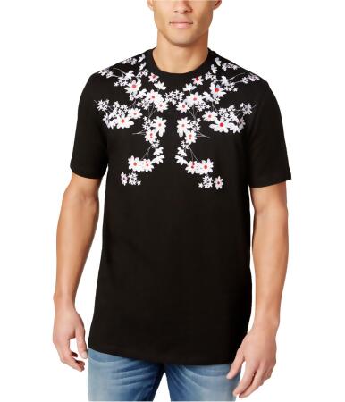 Hudson Mens Embroidered Basic T-Shirt - S