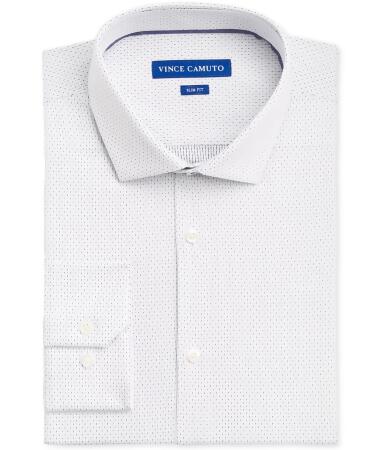Vince Camuto Mens Dobby Button Up Dress Shirt - 14 1/2