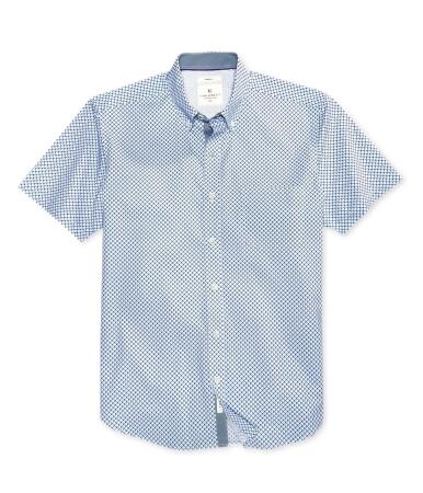 Con.struct Mens Stretch Sl Button Up Shirt - L