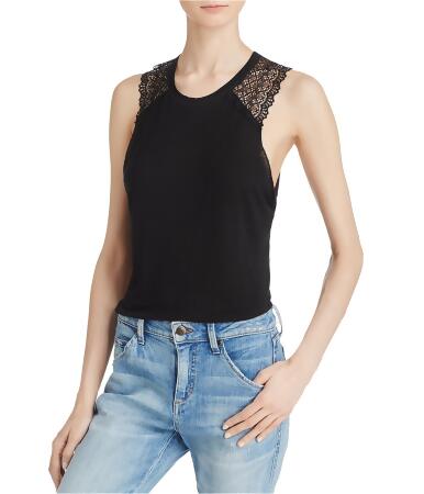 Free People Womens Peony Lace Tank Top - L