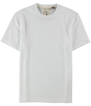 Tasso Elba Mens Poly Slub Basic T-Shirt - 2XL