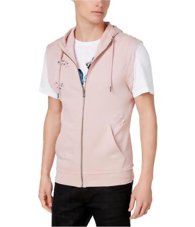 I-n-c Mens Deconstructed Sweater Vest - M