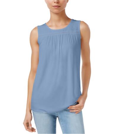 Maison Jules Womens Pleated Tank Top - L