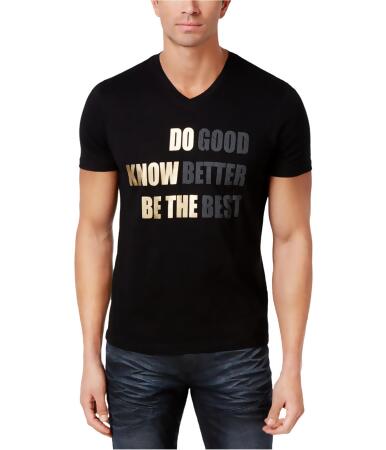 I-n-c Mens Do Good Graphic T-Shirt - L