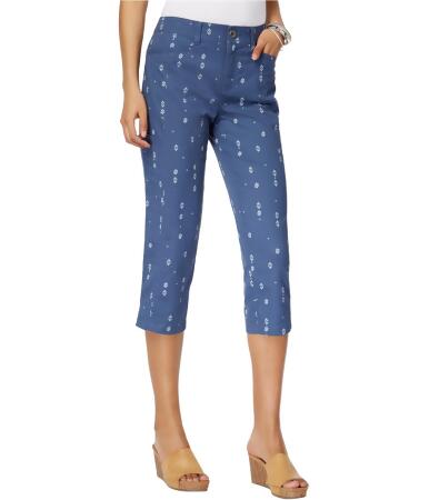 Style Co. Womens Printed Casual Cropped Pants - 8