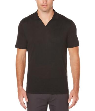 Perry Ellis Mens Open Collar Rugby Polo Shirt - S