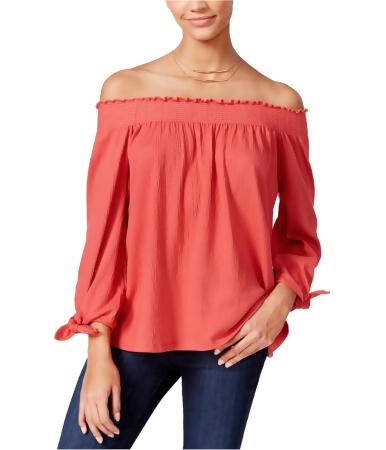 Jessica Simpson Womens Marlena Knit Blouse - M