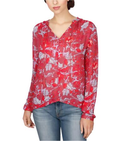 Lucky Brand Womens Peasant Knit Blouse - XS