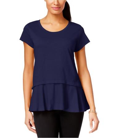 Style Co. Womens Layered Basic T-Shirt - 2XL