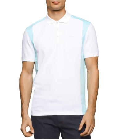 Calvin Klein Mens Liquid Cotton Rugby Polo Shirt - XL