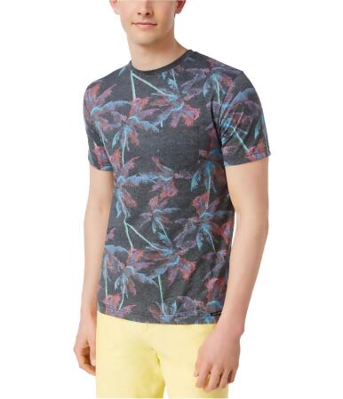 Univibe Mens Dazed Palm Basic T-Shirt - S