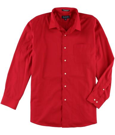 Bill Blass Mens Regular-Fit Woven Button Up Dress Shirt - 17 1/2