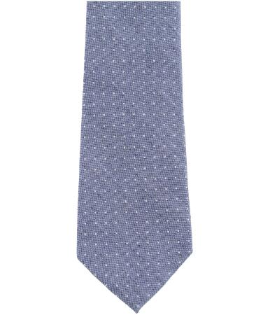 Calvin Klein Mens Denim Pindot Necktie - One Size