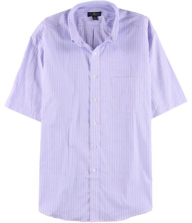 Club Room Mens Textured Pocket Button Up Dress Shirt - 17