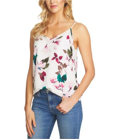 1.State Womens Floral Knit Blouse - S